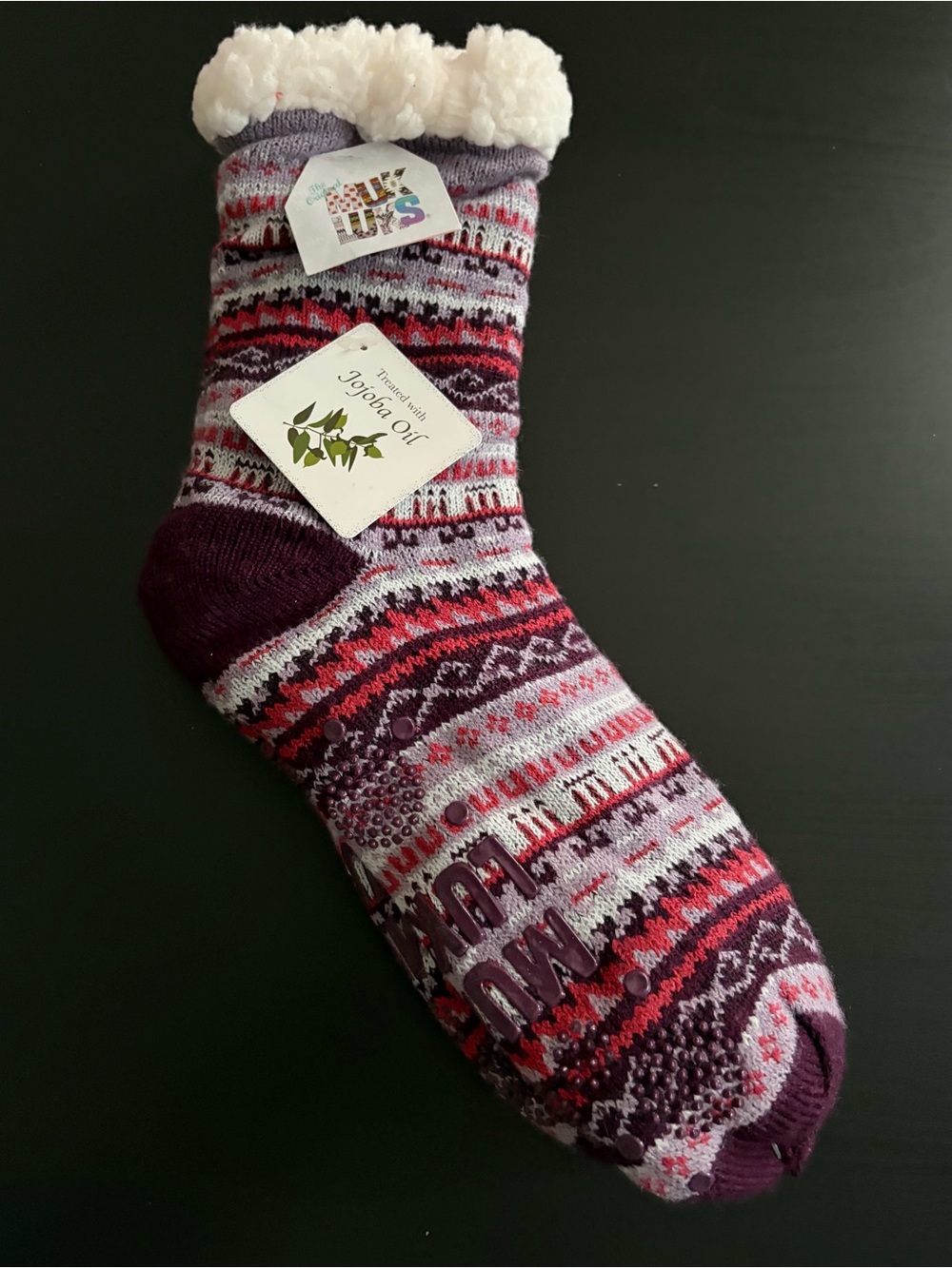 Muk Luks slipper socks